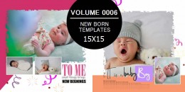 New Born Templates 15X15 - 0006